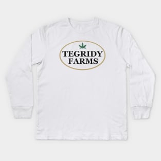 Tegridy Farms Kids Long Sleeve T-Shirt